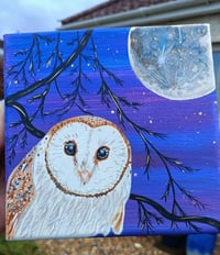 Moon Owl Original art