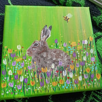 Meadow Hare Original art