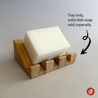 Image 1 of Bamboo Solid Dish Soap Tray