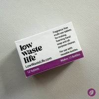 Fragrance-Free Multi-Use Tablets for Making Foaming Hand Soap and All-Purpose Cleaner.