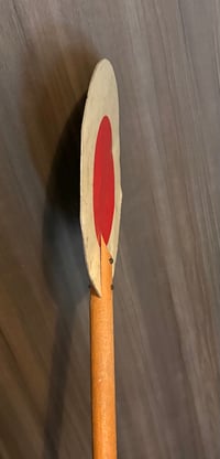 Image 5 of Vintage (mid-20th century) German Signal Paddle (Winkerkelle)