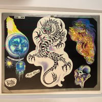 Image 1 of 1994 Marty Holcomb production flash board 11x14