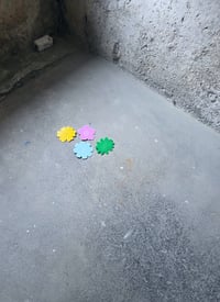 Image 2 of velika broška SLADKA ROŽA // big SWEET FLOWER brooch