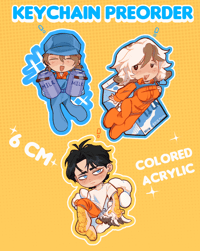 Mr A Farm Keychains [PRE-ORDER]