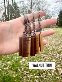 Image 2 of Knock On Wood Keychain, Multiple Styles