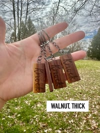 Image 1 of Knock On Wood Keychain, Multiple Styles