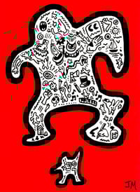 Image 5 of “Stomp” Art Card