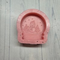 Image 1 of Mini snowman snowglobe mould 
