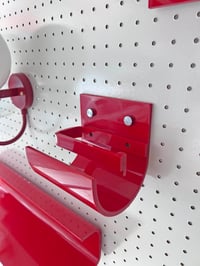 Image 8 of SET DE ACCESORIOS DE BAÑO EN COLOR ROJO, AÑOS 70