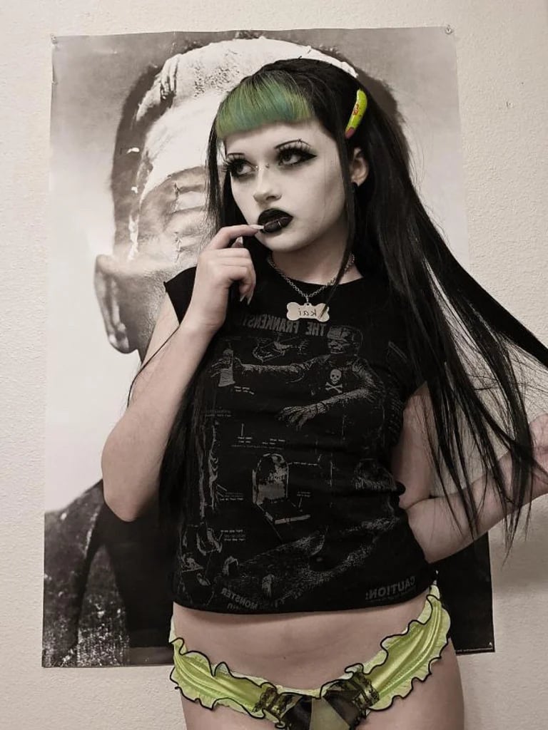 Image of SNIFFING GLUE "GLOW IN DARK"  shirt- few left 