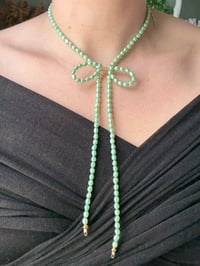 Image 2 of Bow Necklace “Bow-lo” - Options
