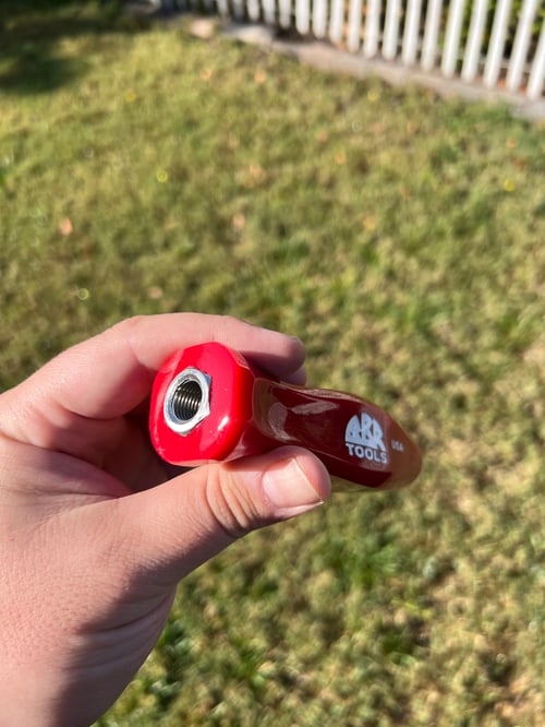 Image of Red BBR TOOLS screwdriver shift knob
