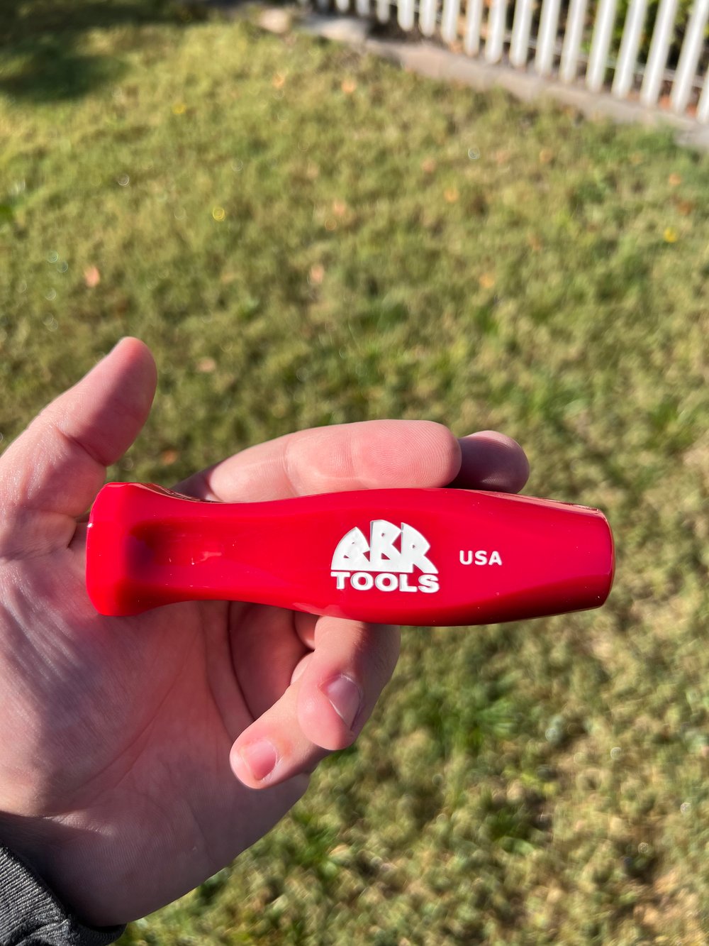Image of Red BBR TOOLS screwdriver shift knob