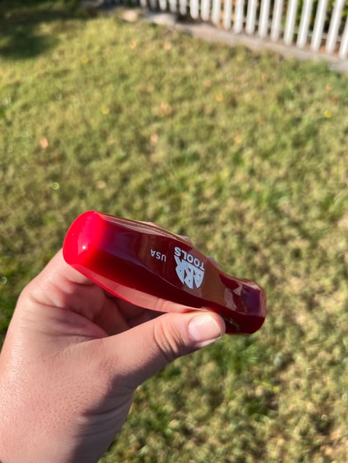 Image of Red BBR TOOLS screwdriver shift knob