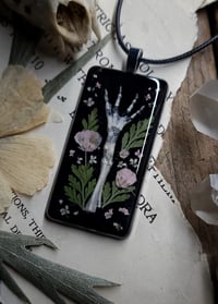 Image 1 of Bunny Foot and Claws and Floral Amulet