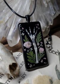 Image 2 of Bunny Foot and Claws and Floral Amulet