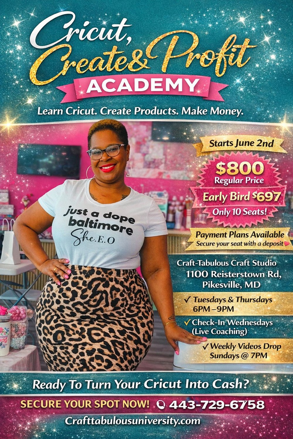 Image of Cricut,  Create, & Profit