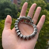 Image 7 of 👑The Armored Kingdom Stormborn Dragon Bracelet🐉