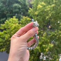 Image 9 of 👑The Armored Kingdom Stormborn Dragon Bracelet🐉