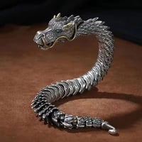 Image 11 of 👑The Armored Kingdom Stormborn Dragon Bracelet🐉