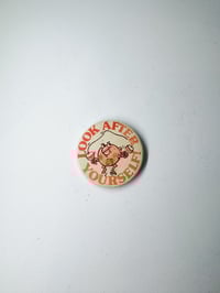 Look After Yourself 70s Badge
