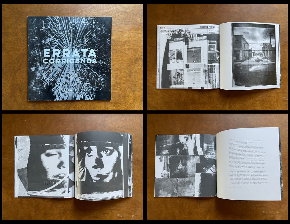 Image of ERRATA CORRIGENDA Zine
