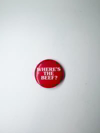 80s WTB Wendys Badge