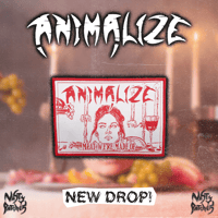 Animalize - Meat We're Made Of woven patch