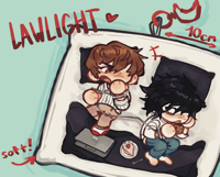 Image 1 of PREORDER | lawlight soft pillow keychain (death note)