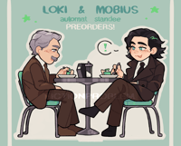 PREORDER | lokius glitter standee (marvel)