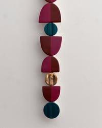 Image 4 of Large Wall Hanging no. 67 by Eliana Bernard - Original Artwork