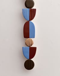 Image 4 of Large Wall Hanging no. 68 by Eliana Bernard - Original Artwork