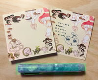 Mushroom Cat Memo Pad