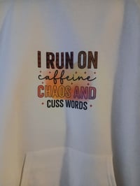 Woman's L/M Hoodie Funny Mom Saying Hoodie