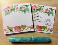 Water Lily Memo Pad