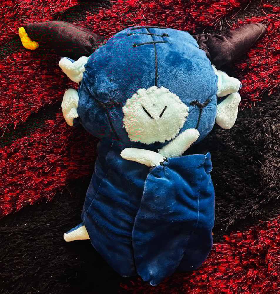 Image of Blue the Dragon Cow Gibbie
