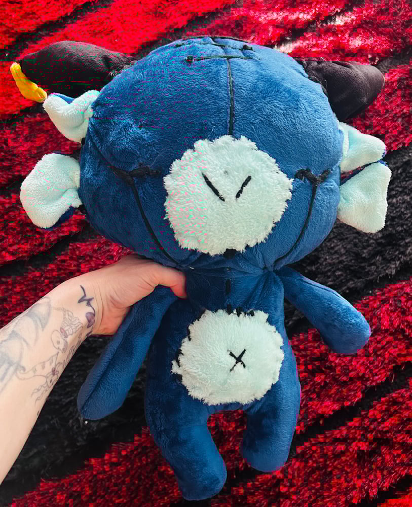 Image of Blue the Dragon Cow Gibbie