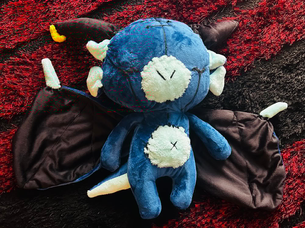 Image of Blue the Dragon Cow Gibbie