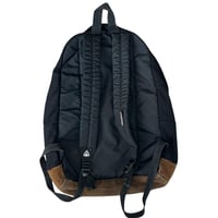 Image 2 of ONE OF ONE black koi backpack with leather bottom