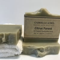 Image 2 of Citrus Forest Natural Soap, Nature Inspired Essential Oil Bath