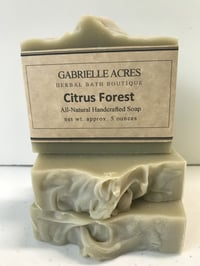 Image 3 of Citrus Forest Natural Soap, Nature Inspired Essential Oil Bath
