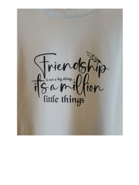 Unisex XL Friendship T Shirt