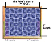 Image 3 of RnJ_Key_Blue UnFramed Print