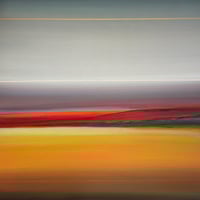 Amber Light by Rebecca Bennett - Original Painting