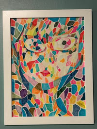 Image 1 of Untitled (Portrait) original drawing and prints