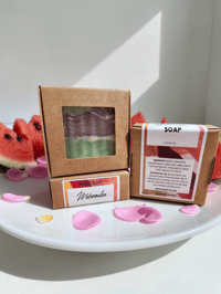 Image 2 of Watermelon Melt & Pour Soap Bar