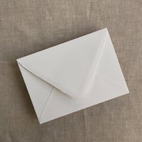 Image 1 of A7 deckled edge euro flap envelope | PACK of 10