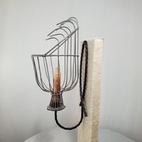 Image 3 of Wall Candle Sconce, 1920 Apple Picker Country Decor, #983