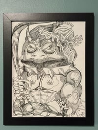 Image 1 of Amphibian Druidite original and prints 
