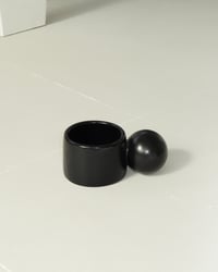 Image 1 of Espresso Sphere Mug in Black Gloss